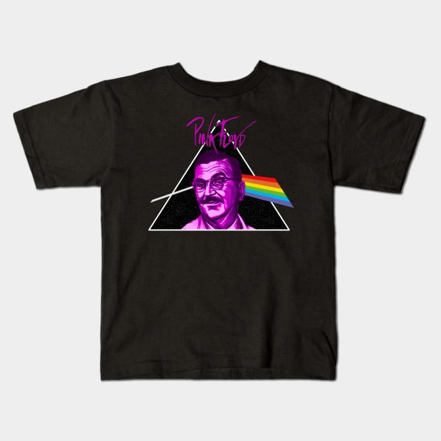 The Barber Pink Floyd Vintage Retro Kids T-Shirt by Jina Botak